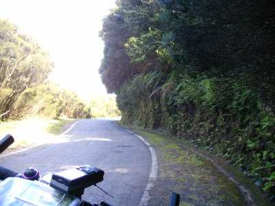 Straße nach Chamorga