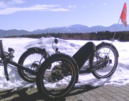 Trike im Winter