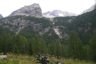 Blick zum Marmolada