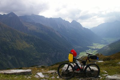 Blick zurueck in das Pfitschertal