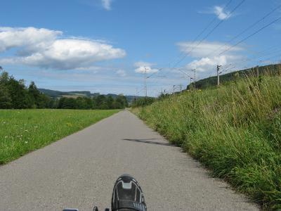 erholsamer Radweg