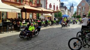 Weiterfahrt in Karlstadt